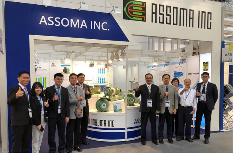 Taiwan ASSOMA Brand of Magnetic Drive Pump Company